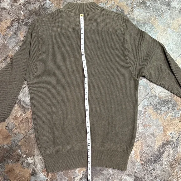 Parker of Vienna Taupe Men's Crewneck Sweater size M - Picture 5 of 5